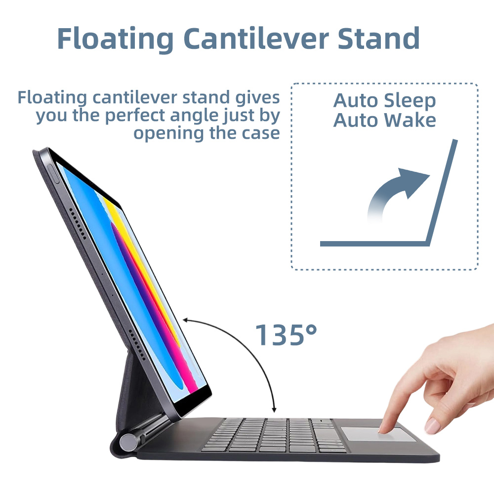 لوحة مفاتيح سحرية 2026 مع بلوت - مراجعة Magnetic Case Smart وسعره