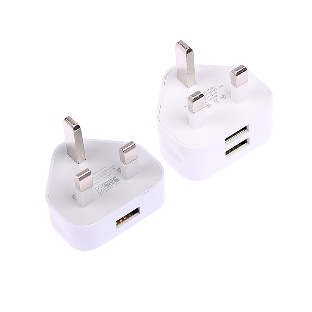 شاحن حائط عالمي بمنفذ بريطاني  - مراجعة Tablet Accessories Uk وسعره