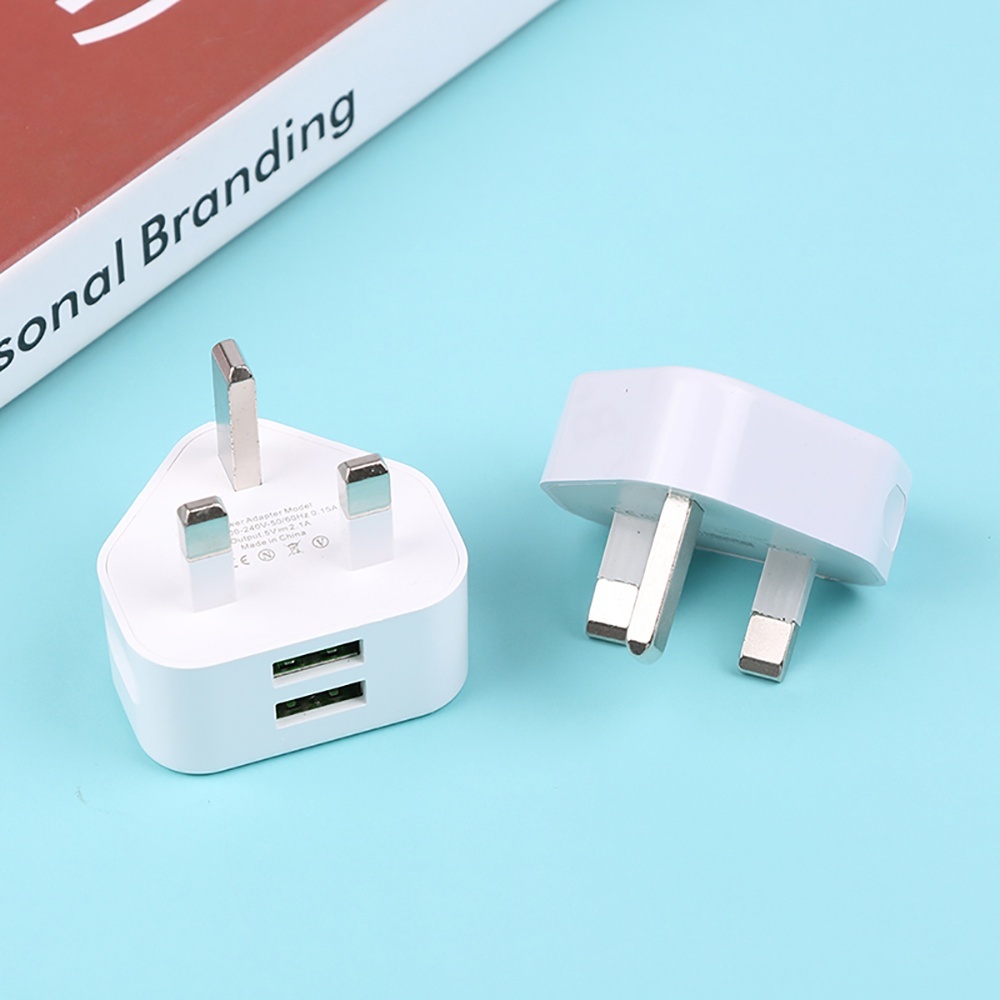 شاحن حائط عالمي بمنفذ بريطاني  - مراجعة Tablet Accessories Uk وسعره