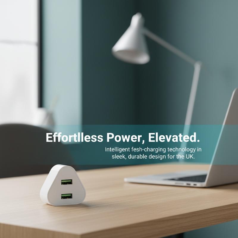 شاحن حائط بريطاني ثلاثي الأقطا - مراجعة Tablet Accessories Uk وسعره