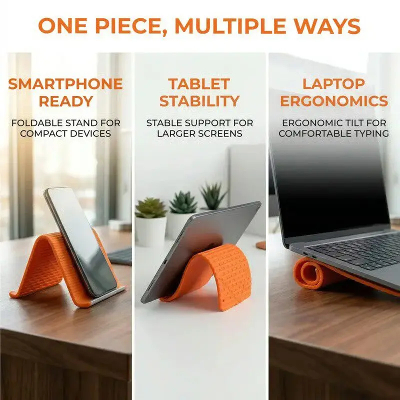 حامل هاتف قابل للطي من السيليك - مراجعة Tablet Accessories Gifts وسعره