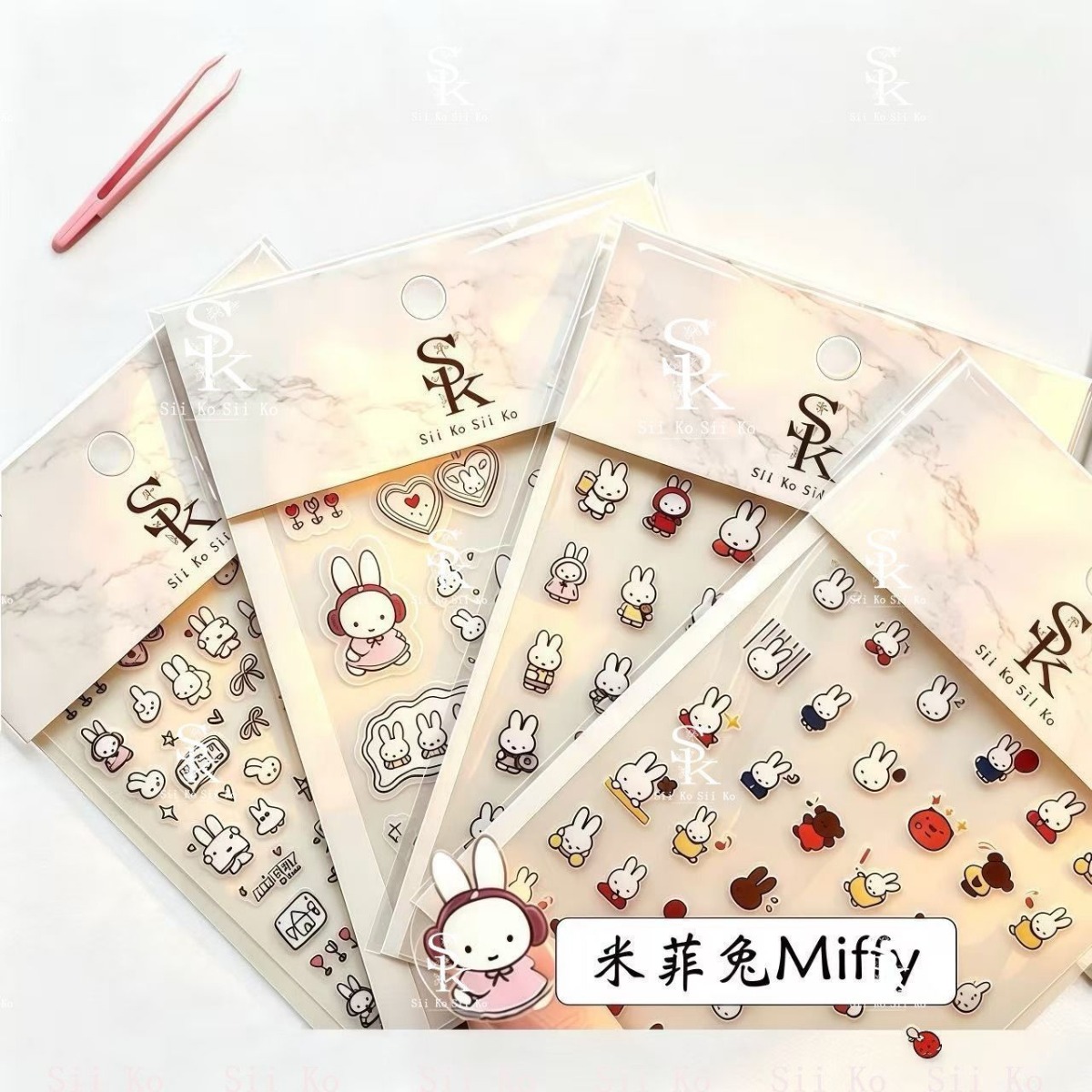 ملصقات أظافر أرنب ميفي، رسومات - مراجعة Tablet Accessories Gifts وسعره