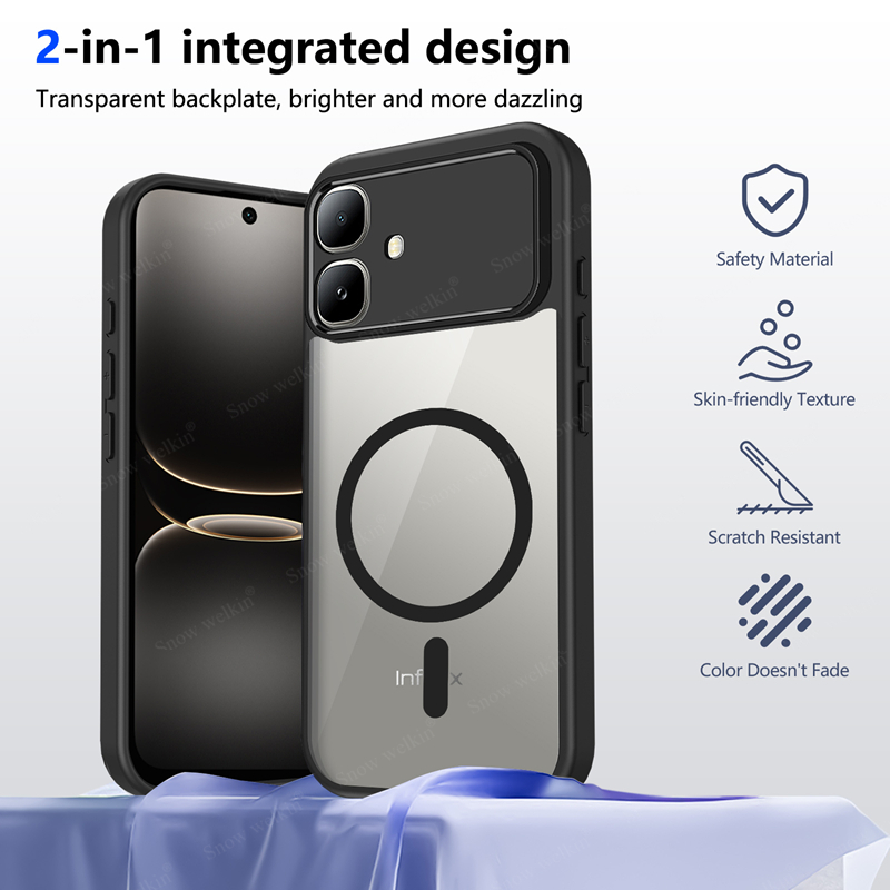 غطاء سيليكون شفاف مغناطيسي لها - مراجعة Magnetic Case Smart وسعره
