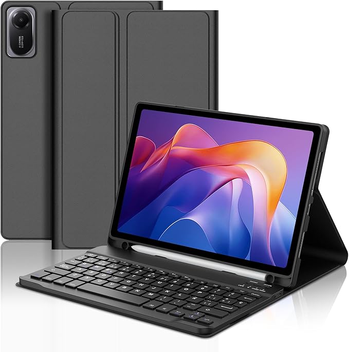 غطاء لوحة مفاتيح لاسلكية لجهاز - مراجعة Redmi Tablet Accessories وسعره