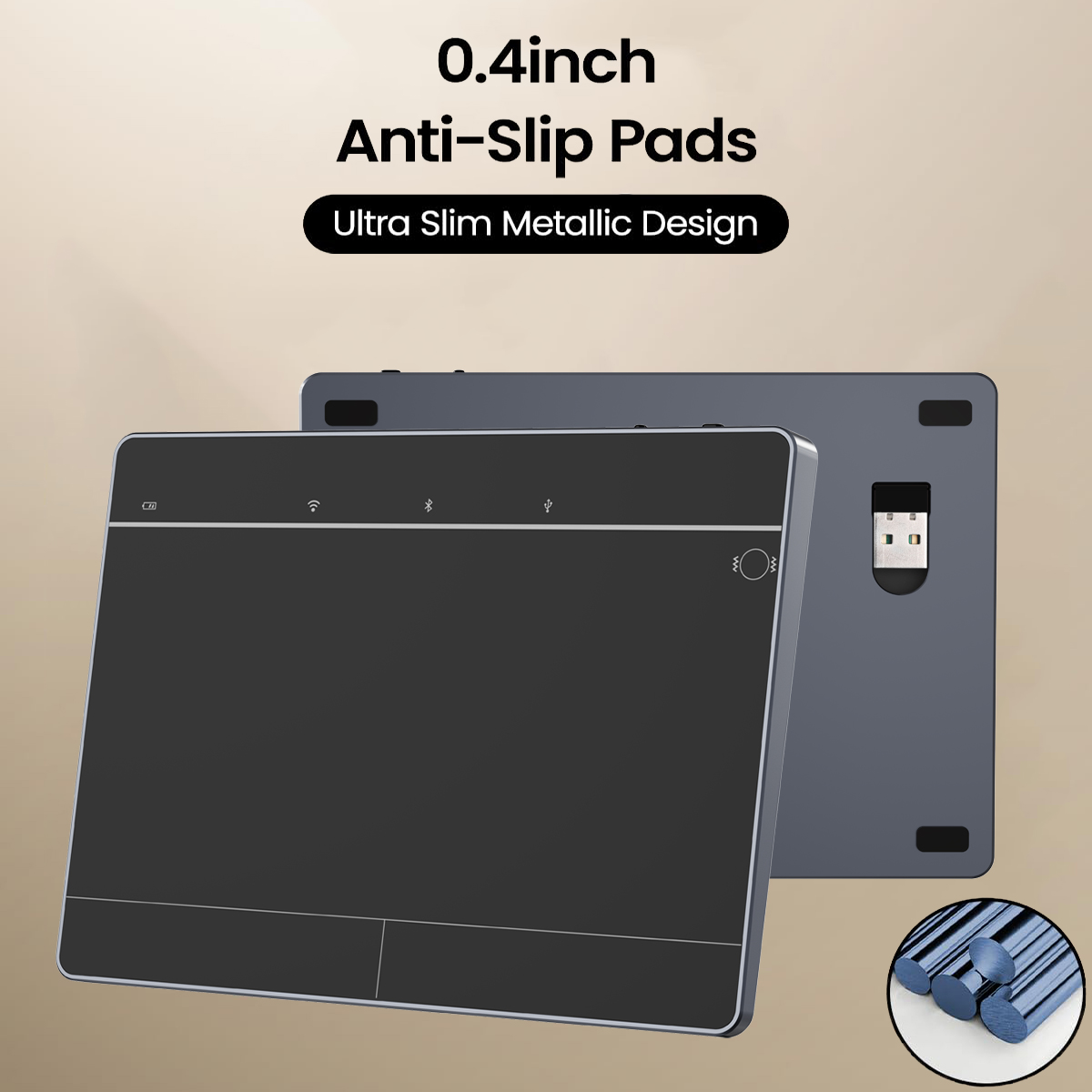 JOMAA لوحة اللمس بلوتوث القابل - مراجعة Bluetooth Trackpad وسعره