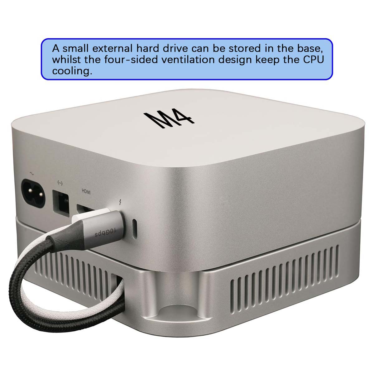 حامل لجهاز ماك ميني M4/M4 برو، - مراجعة Cooling Stand Tablet وسعره