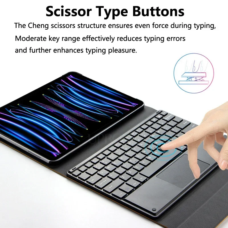 حافظة لوحة مفاتيح تعمل باللمس  - مراجعة Bluetooth Trackpad وسعره