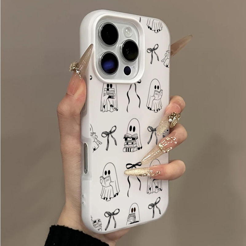 غطاء هاتف لطيف بتصميم كتاب شبح - مراجعة Tablet And Accessories Case وسعره