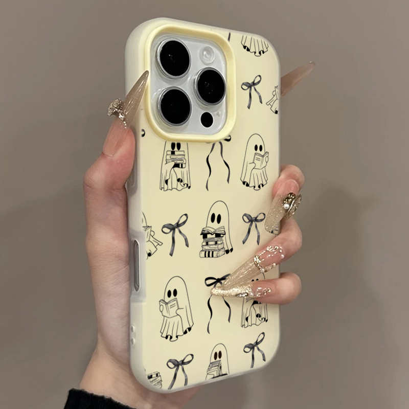 غطاء هاتف لطيف بتصميم كتاب شبح - مراجعة Tablet And Accessories Case وسعره