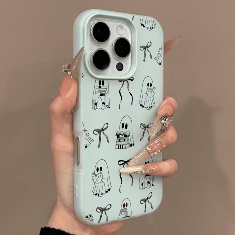 غطاء هاتف لطيف بتصميم كتاب شبح - مراجعة Tablet And Accessories Case وسعره