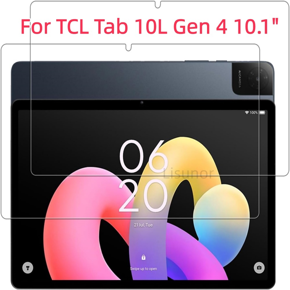 قطعتان من واقي شاشة الجهاز الل - مراجعة Tcl Tablet Accessories وسعره