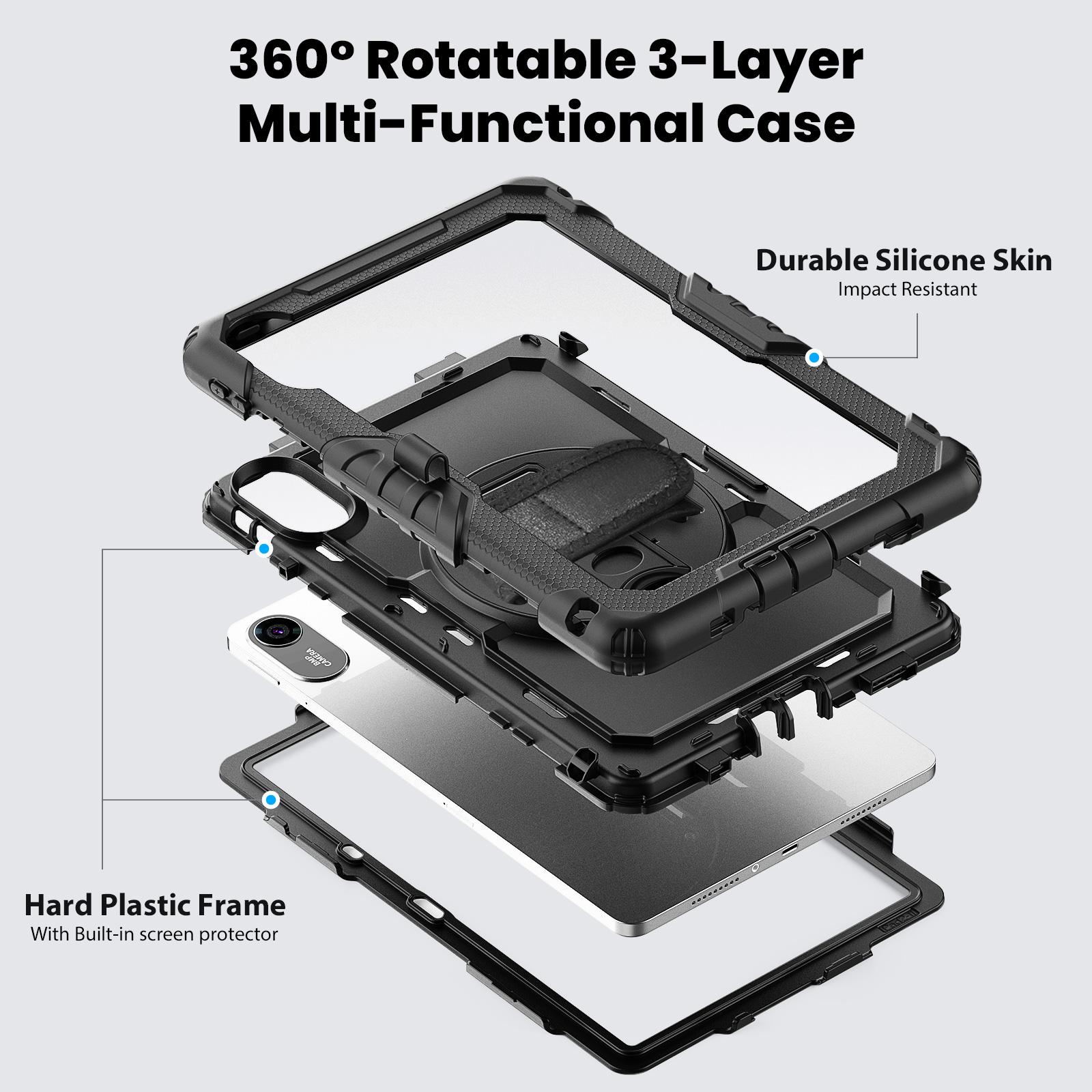 غطاء حماية قوي لجهاز شاومي ريد - مراجعة Redmi Tablet Accessories وسعره
