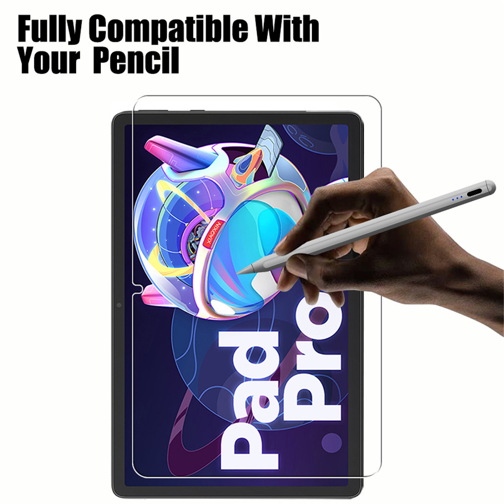2 قطعة الزجاج المقسى حامي الشا - مراجعة Lenovo Tablet Plus Accessories وسعره