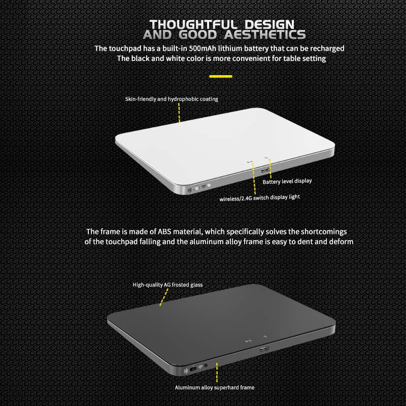 ماوس لوحة التتبع السلكية USB،  - مراجعة Bluetooth Trackpad وسعره