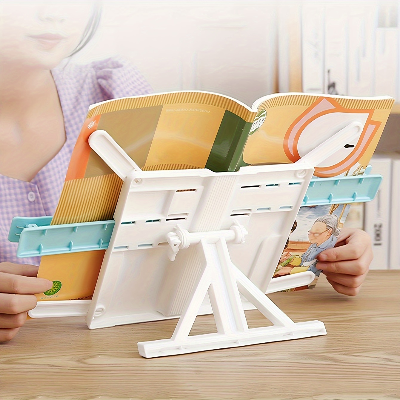 حامل كتب قراءة محمول قابل للتع - مراجعة Tablet Accessories For Reading وسعره