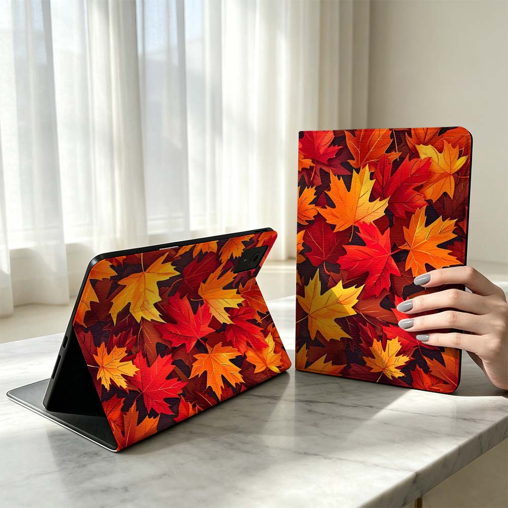 غطاء تابلت بتصميم أوراق القيقب - مراجعة Poco Tablet Accessories وسعره