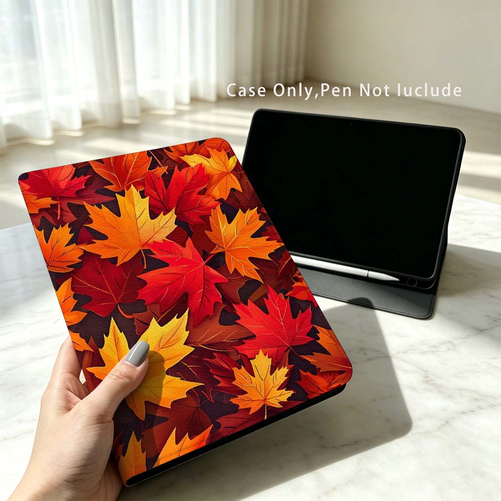 غطاء تابلت بتصميم أوراق القيقب - مراجعة Poco Tablet Accessories وسعره