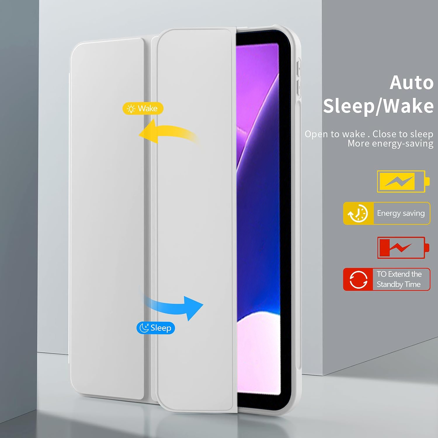 حافظة ثلاثية الطي مغناطيسية من - مراجعة Lenovo Tablet Plus Accessories وسعره