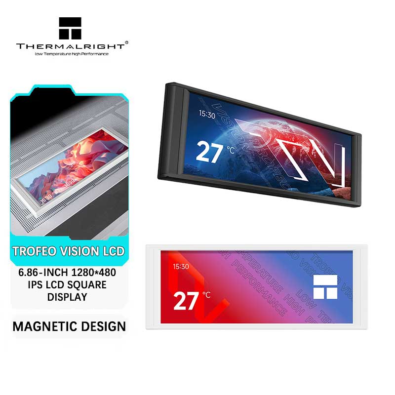 شاشة Thermalright TROFEO VISIO - مراجعة Magnetic Case Smart وسعره
