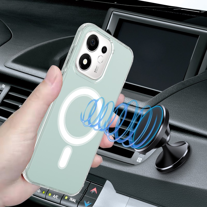 غطاء أكريليك شفاف لهاتف هواوي  - مراجعة Magnetic Case Smart وسعره