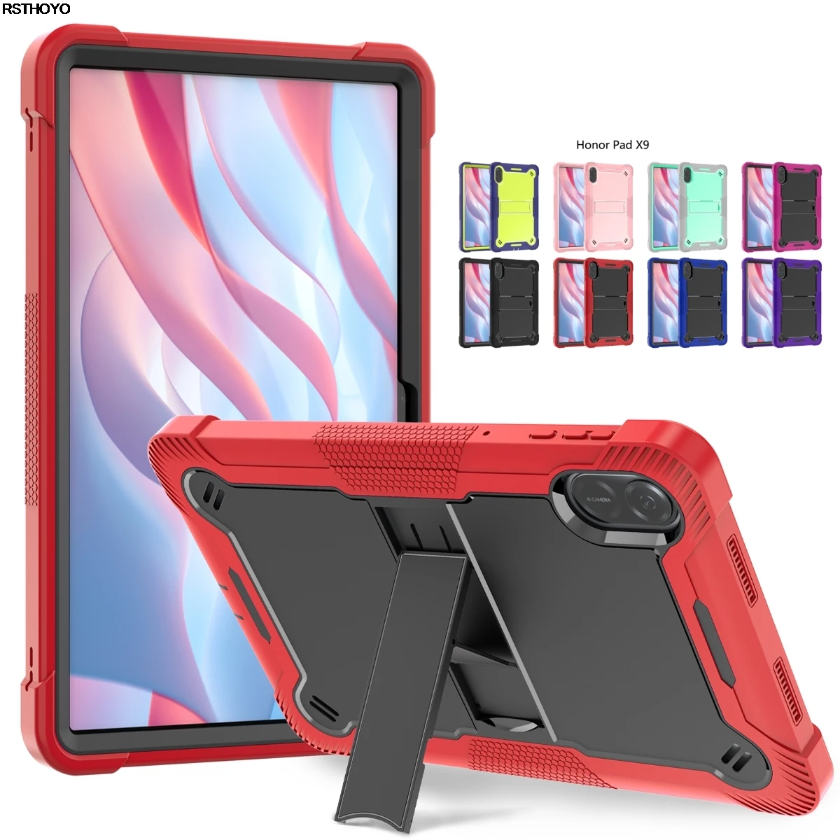 حافظة كمبيوتر لوحي شديد التحمل - مراجعة Honor Tablet X9 Accessories وسعره