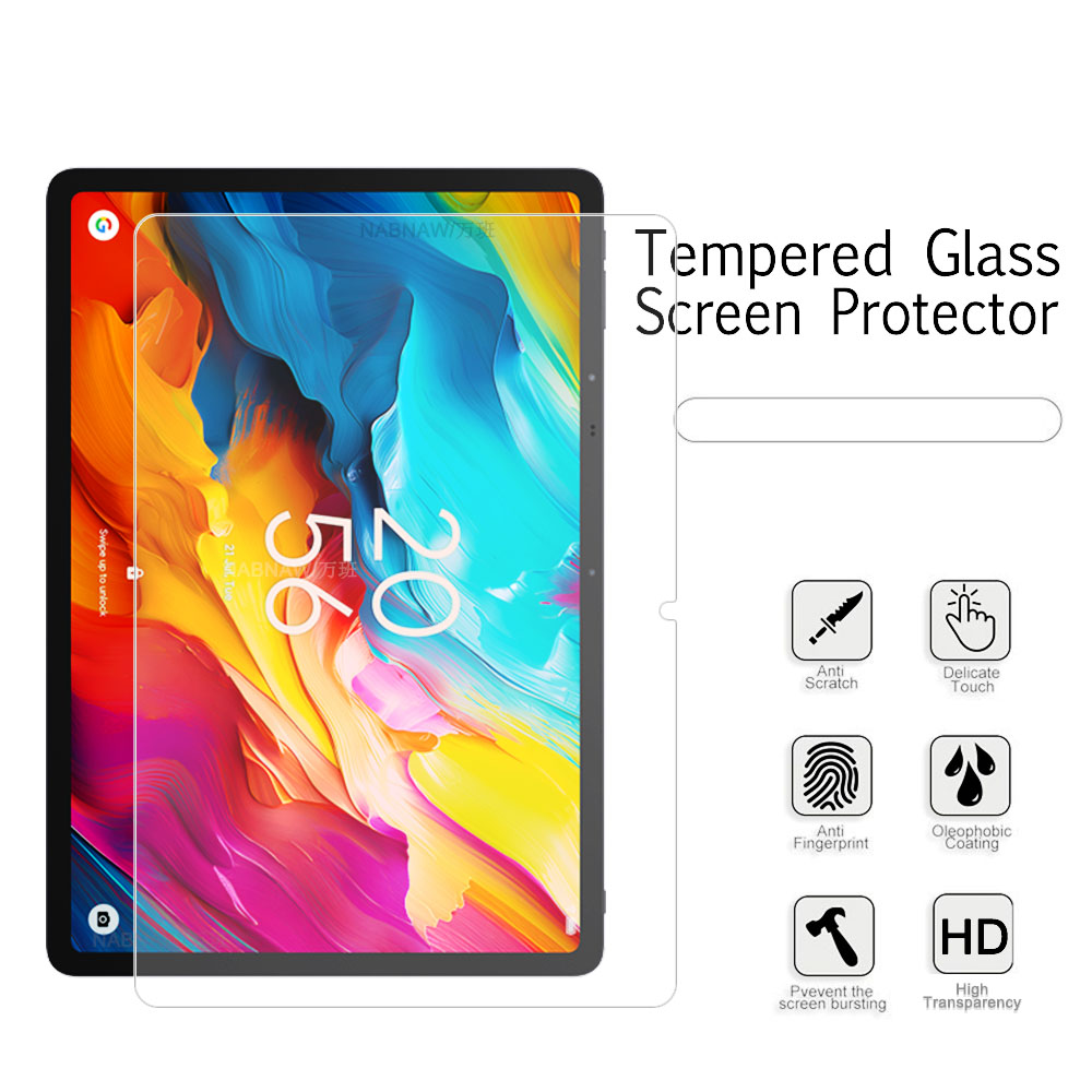 2 قطع شفافة الصلب فيلم HD واقي - مراجعة Tcl Tablet Accessories وسعره
