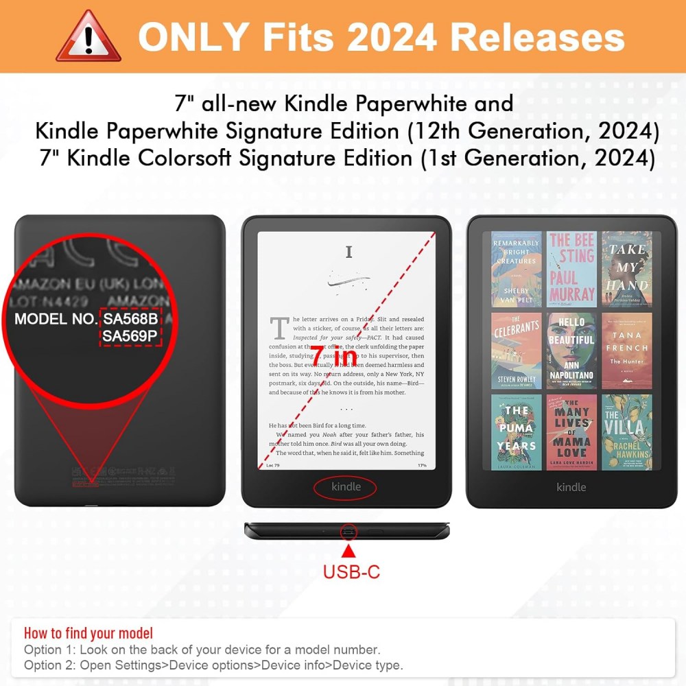 حافظة لجهاز Kindle Paperwhite  - مراجعة Redmi Tablet Accessories وسعره