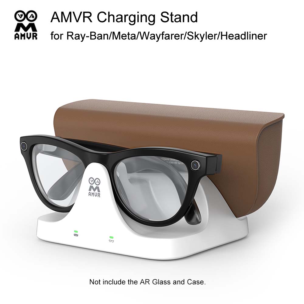 حامل شحن AMVR لـ Ray Ban Meta  - مراجعة Magnetic Case Smart وسعره