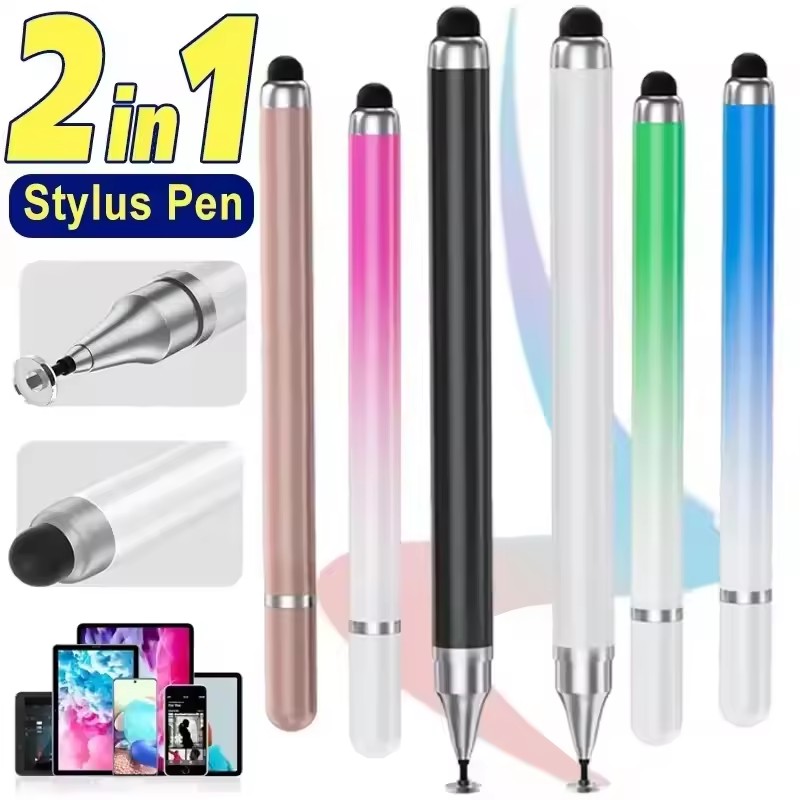 قلم ستايلس عالمي 2 في 1 للأجهز - مراجعة Pen Tablet Accessories وسعره