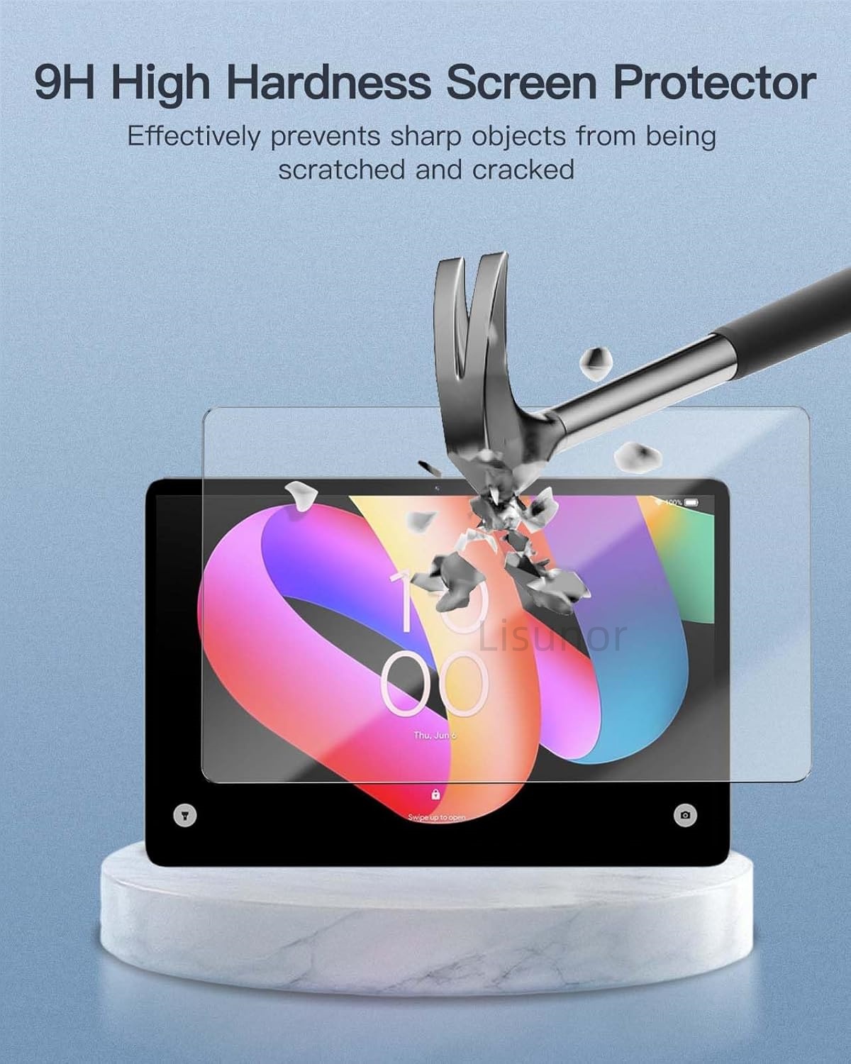 قطعتان من واقي الشاشة الزجاجي  - مراجعة Tcl Tablet Accessories وسعره