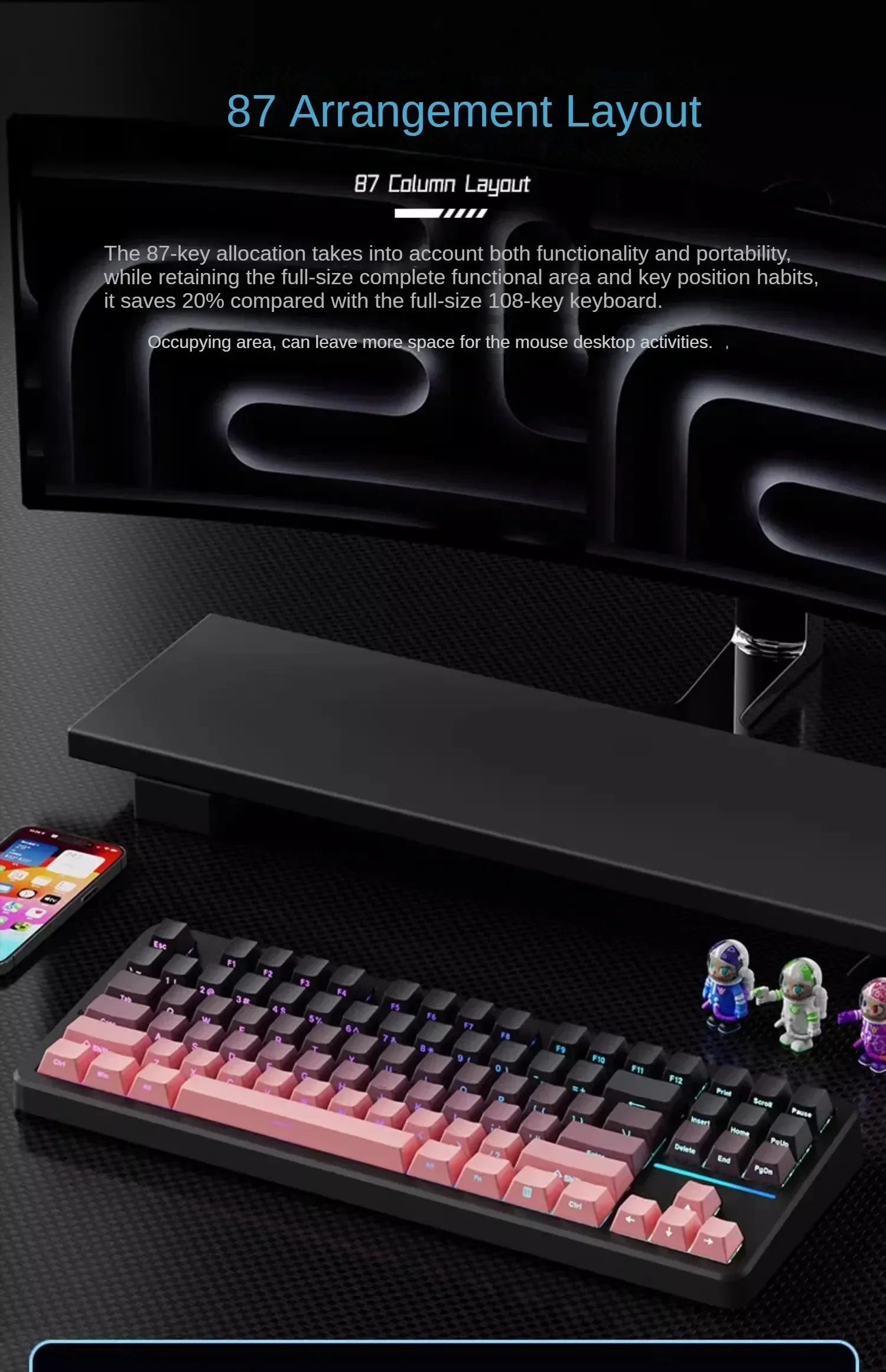 EWEADN X87 ملمس ميكانيكي صامت  - مراجعة Tablet Accessories Uk وسعره